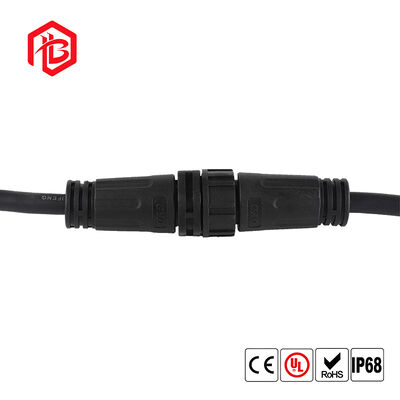 M25 Waterproof Nylon Connector with Copper Contacts IP68 Rated 2-Pin/3-Pin Adaptor Cable Included FPC PCB Power