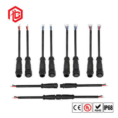 M8 Waterproof Metal Cable Connector Led Driver Power Supply New Energy Vehicle Docking Plug