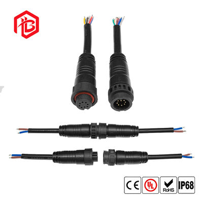 K19 PANEL MOUNT NYLON PLUG IP68 Waterproof Male/Female Copper Contact for Aerospace PCB FPC Solar Power System RF/UHF