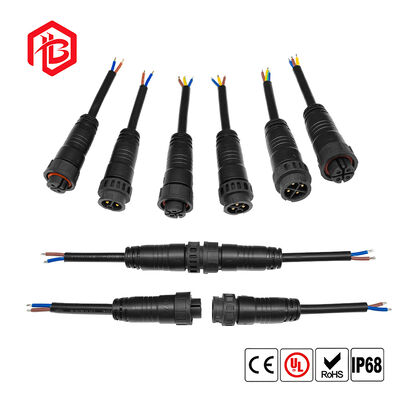 K19 PANEL MOUNT NYLON PLUG IP68 Waterproof Male/Female Copper Contact for Aerospace PCB FPC Solar Power System RF/UHF