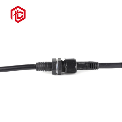 Hochwertiges PVC M15 LED-Stromkabel Wasserdichtes elektrisches Kabeldraht Männlich/Weiblich 10A Nennstrom Verschiedene 2P 3P 4P 5P Kupfer
