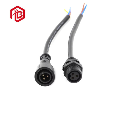 Bett M19 12A Außen IP68 wasserdichtes Kabel Draht Stecker Männlich weiblich Panel Mount Steckdose 2 3 4 5 kundenspezifische Pins Steckverbinder