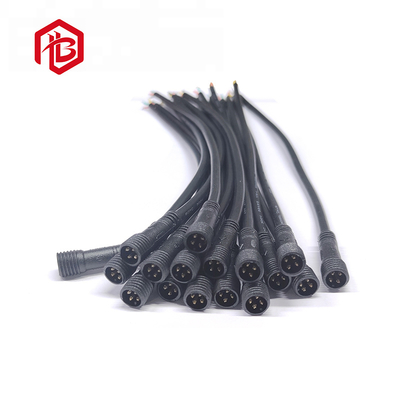 PVC M10 Drahtanschluss Ip67 IP68 Wasserdicht 2 3 4 5 Pin Led Außenbeleuchtung Männlich weiblich Drahtanschluss
