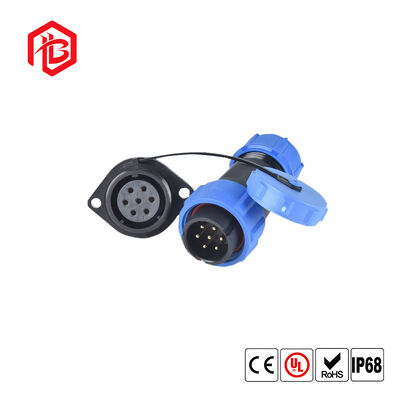 SP 13F FLANGE SERIES AVIATION Stecker-Wasserdichte Verbindung Kupferkontakte PC Gehäuse IP68