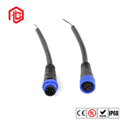 M15 männlich/weiblich wasserdichter 4-adriger Aviation IP68 Stromanschlusskabel Elektrofahrzeugstecker LED-Licht Industrie