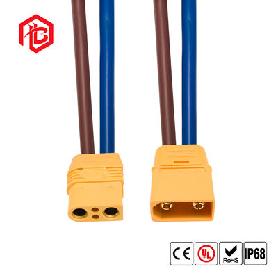 XT30 Wasserdichter Stecker/Buchse mit Kupferkontakt und Nylongehäuse, Luftfahrt 30A 60V IP68